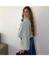 CHAQUETA VICHY VERDE
