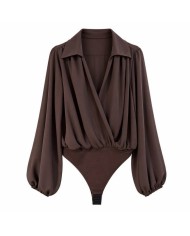 PREVENTA BODY CAMISERO GASA CHOCO