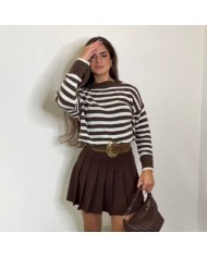 FALDA TABLAS CHOCO