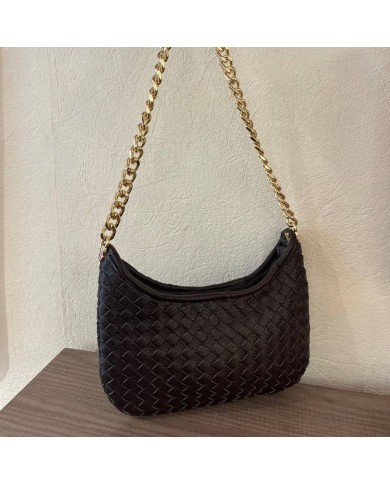 BOLSO TRENZADO CADENA