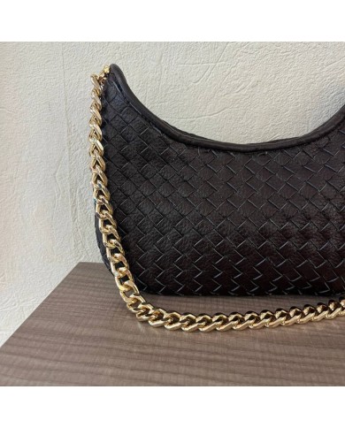 BOLSO TRENZADO CADENA