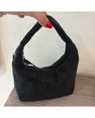 BOLSO ASA BRILLOS NEGRO