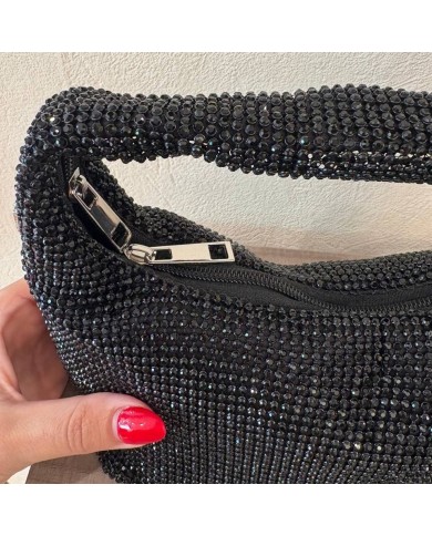 BOLSO ASA BRILLOS NEGRO
