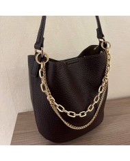BOLSO CADENA BURDEOS
