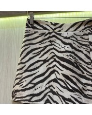 FALDA PANTALÓN ZEBRA TAUPÉ
