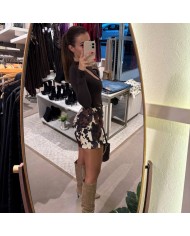 FALDA PANTALÓN ESTAMPADA V.