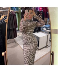 VESTIDO TUL ZEBRA