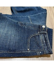 JEANS PUÑO BRILLOS