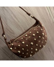 BOLSO ANTE TACHAS CHOCO