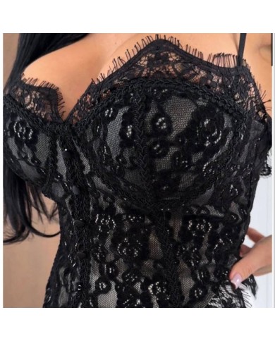 CORSET BOTONES NEGRO