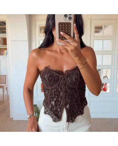 CORSET BOTONES CHOCO