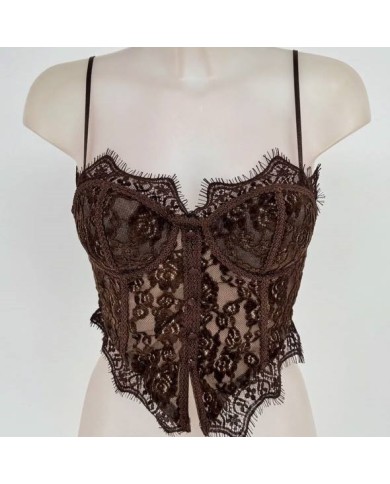 CORSET BOTONES CHOCO