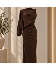 VESTIDO CAPA CHOCO