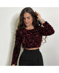 TOP LENTEJUELAS