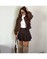 FALDA TABLAS CHOCO