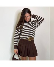 FALDA TABLAS CHOCO