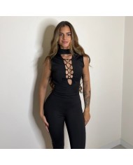 MONO ZIG ZAG NEGRO