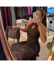 FALDA TUL ANIMAL PRINT