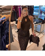 FALDA TUL ANIMAL PRINT