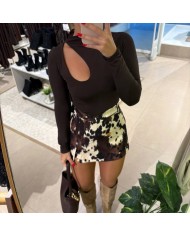 FALDA PANTALÓN ESTAMPADA V.