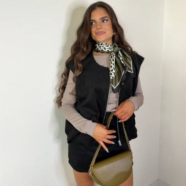 CHALECO ANTELINA NEGRO