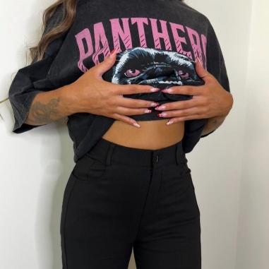 PANTALÓN CARGO NEGRO