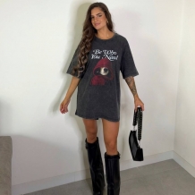 CAMISETA LARGA GRIS 2