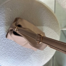 BOLSO ACOLCHADO CREMA 2