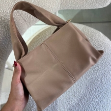BOLSO ACOLCHADO CREMA