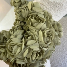 BOLSO FLORES PISTACHO