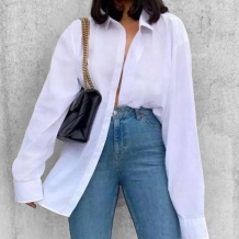 CAMISA VESTIDO BLANCA