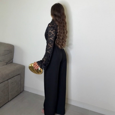 PANTALÓN TRAJE NEGRO