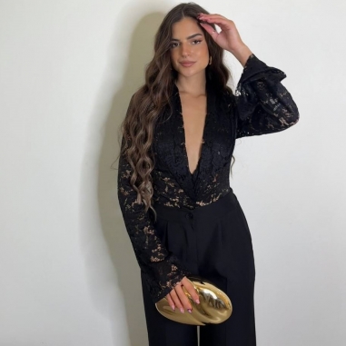 PANTALÓN TRAJE NEGRO