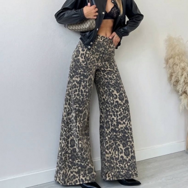 JEANS ANIMAL PRINT