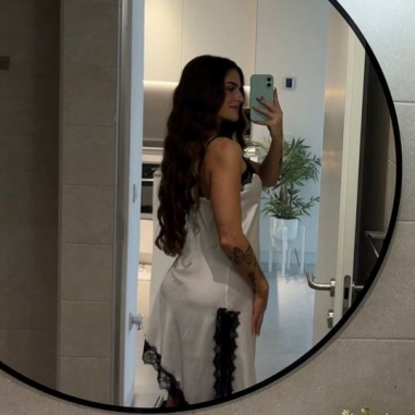 VESTIDO LENCERO BICOLOR