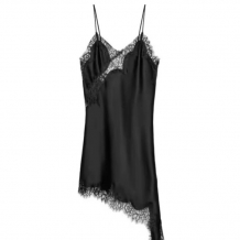 VESTIDO  LENCERO NEGRO 2