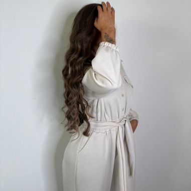 MONO DEPORTIVO CREMA