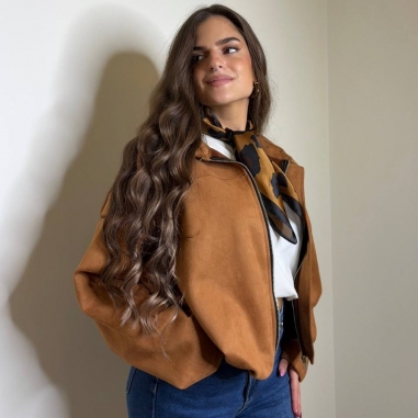 CAZADORA ANTELINA CAMEL