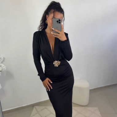 VESTIDO SELENE NEGRO