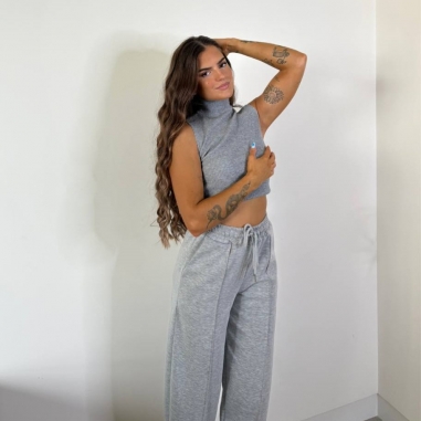 PANTALÓN DEPORTIVO GRIS