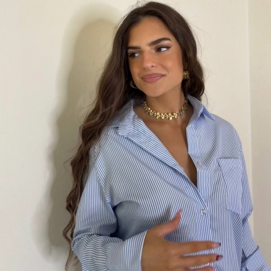 CAMISA VESTIDO RAYAS MARINERA