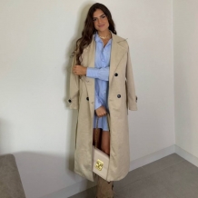 GABARDINA ANTELINA CREMA 2