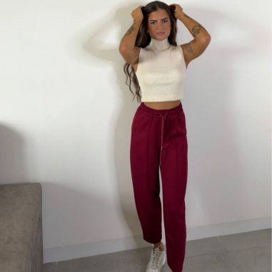 PANTALÓN DEPORTIVO VINO