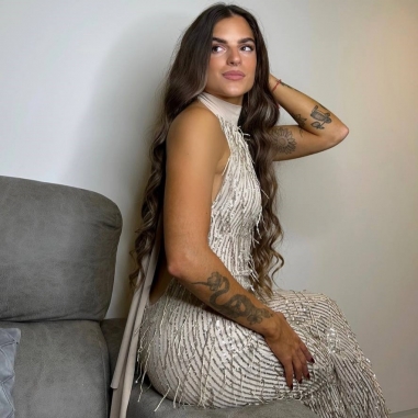 PREVENTA MONO FLECOS LENTEJUELAS CHAMPÁN