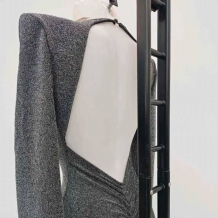 MONO LUREX HOMBRERAS PLATA 2