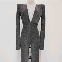 MONO LUREX HOMBRERAS PLATA