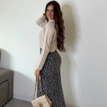 FALDA TUL ANIMAL PRINT