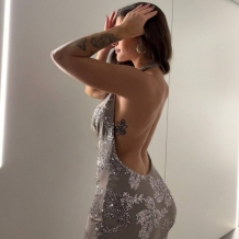 VESTIDO LENTEJUELAS CORTO...