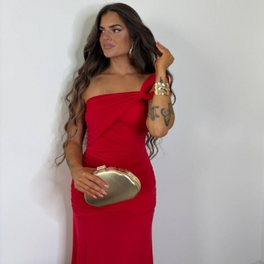 VESTIDO BELLA ROJO
