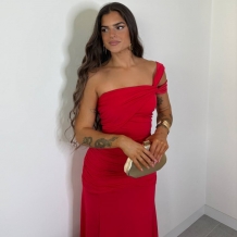 VESTIDO BELLA ROJO
